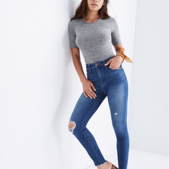 Madewell Denim - Madewell curvy high rise skinny